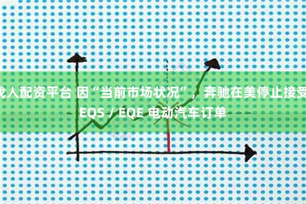 找人配资平台 因“当前市场状况”,奔驰在美停止接受 EQS / EQE 电动汽车订单